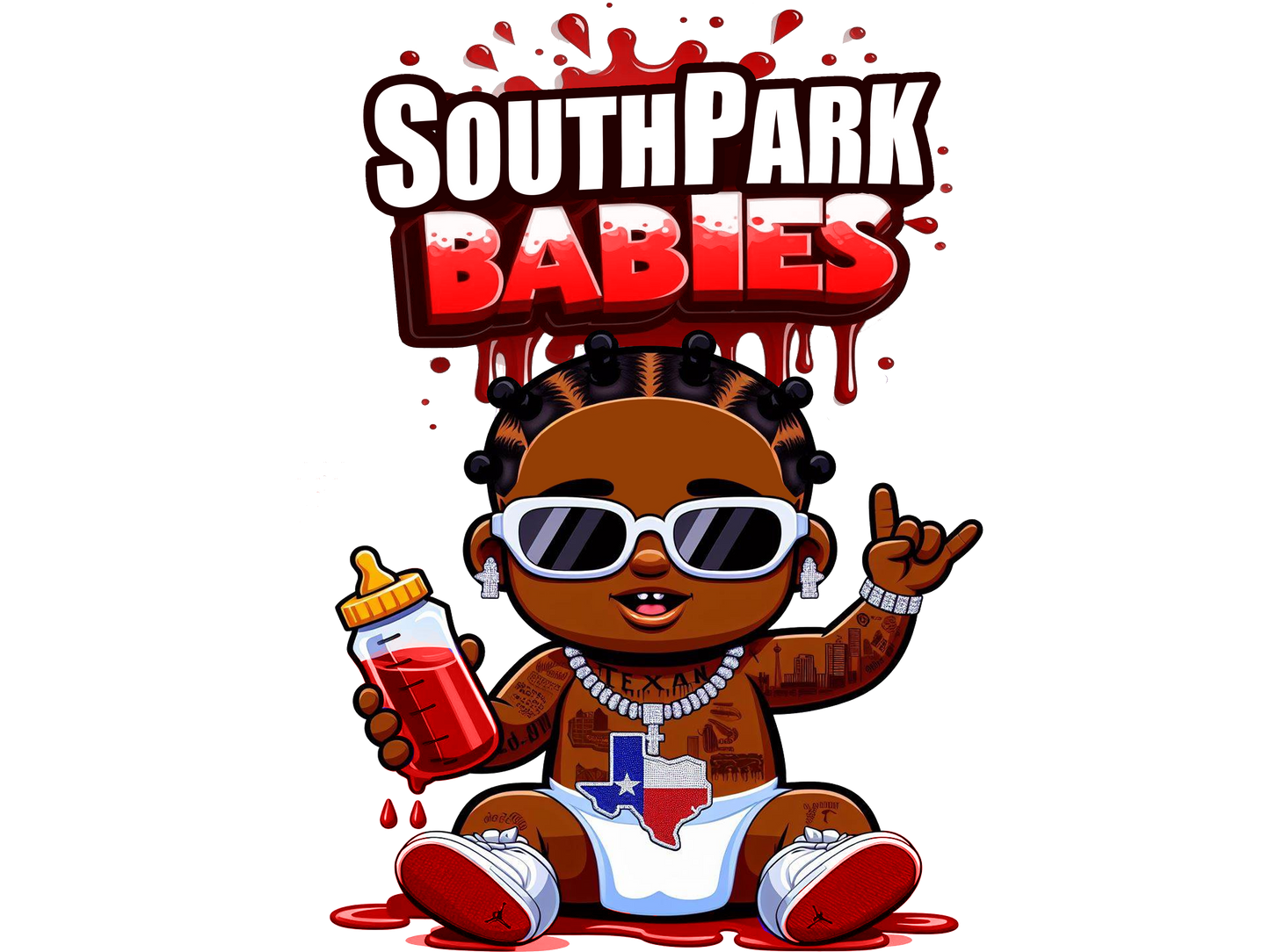 South Park Babies (Red)gildan mens t shirt